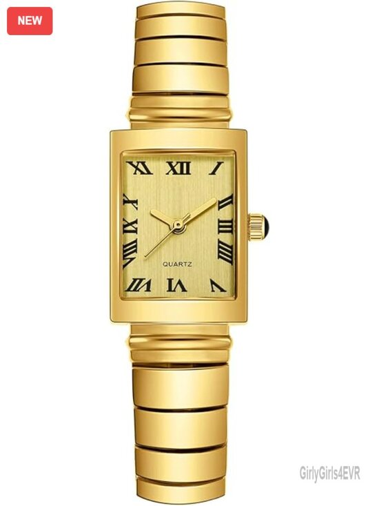 Rectangular Stainless Steel Waterproof Analog Quartz Watch with Adjustment Tool main image 5